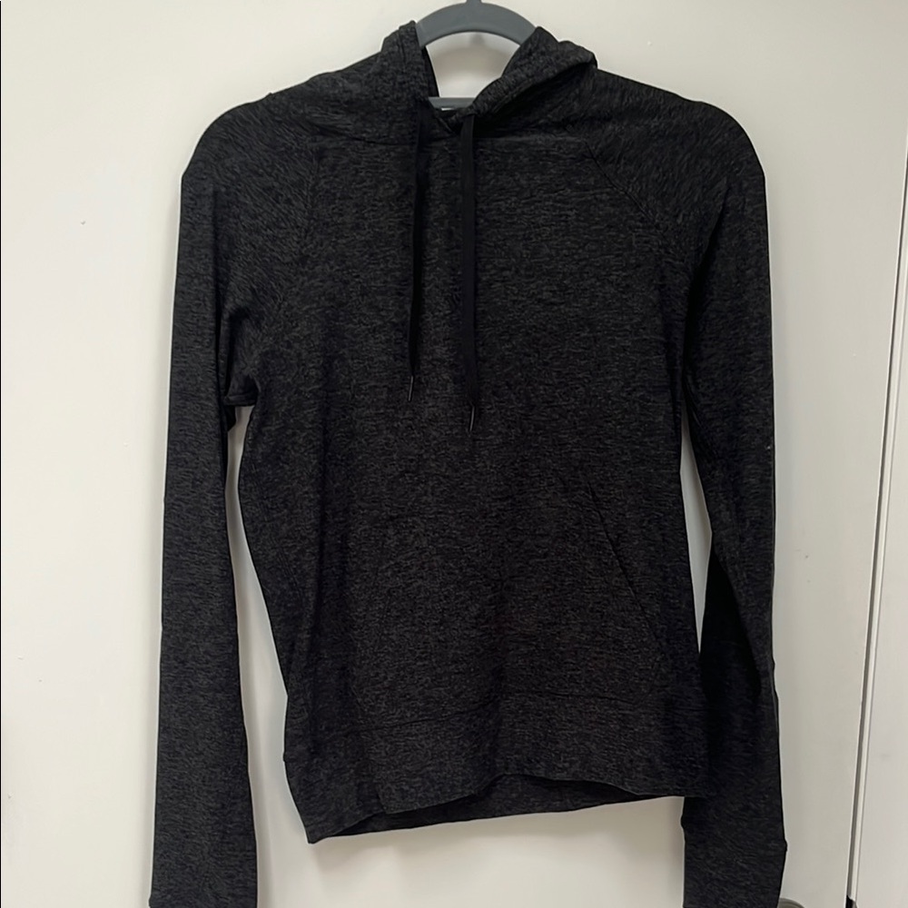 Outdoor Voices Cloudknit Black Hoodie